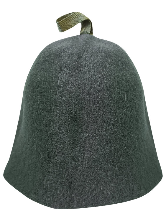 Seamless sauna hat "Premium", 100% wool felt