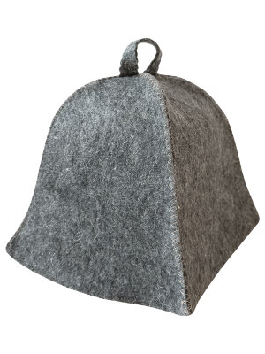 Felt hat grey