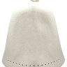 Seamless sauna hat, 100% wool felt
