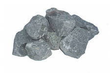 Камень для бани и сауны Габбро-диабаз 20 кг (Фракция: 40 - 70 мм )